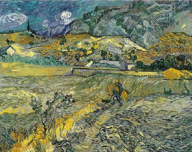 Vincent Van Gogh Landscape at Saint-Remy Germany oil painting art